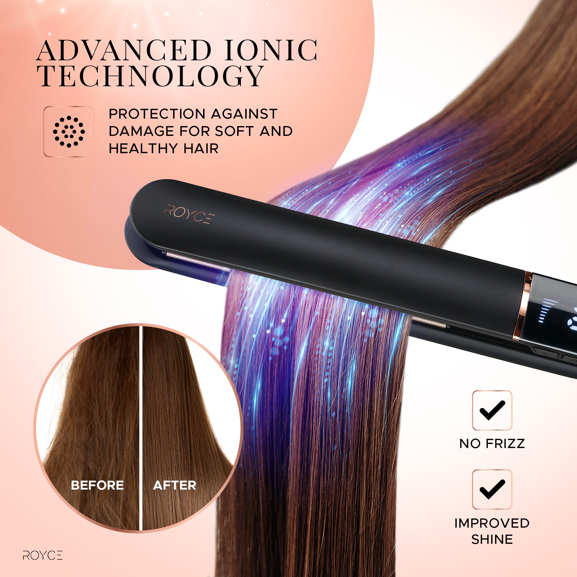 Royce 2 in 1 ProStyle Straightener