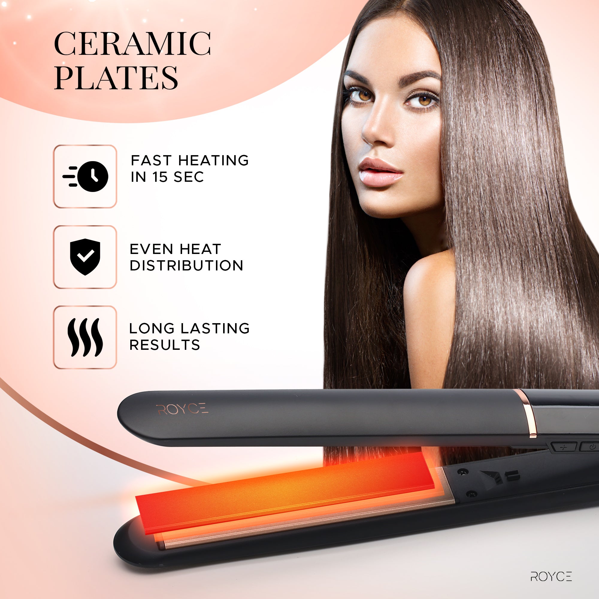 Royce 2 in 1 ProStyle Straightener