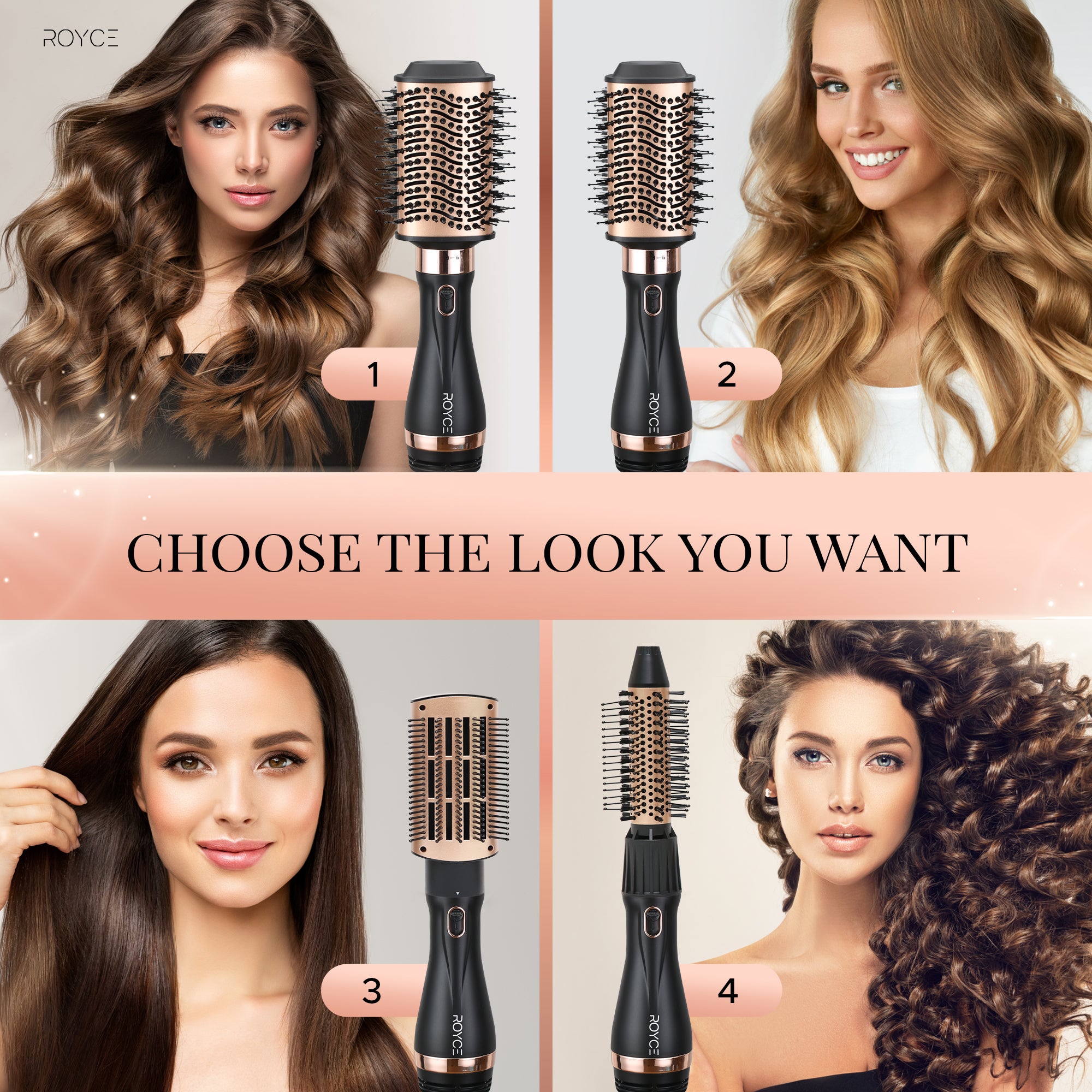Royce ProStyler 4 in 1 Premium