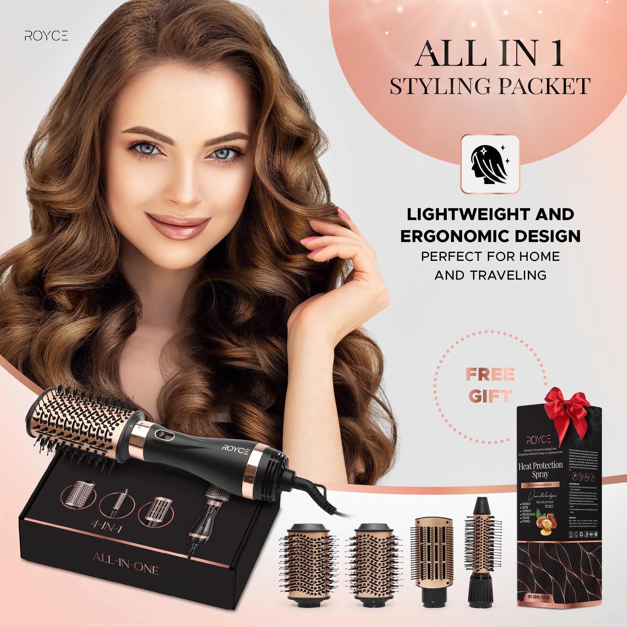 Royce ProStyler 4 in 1 Premium