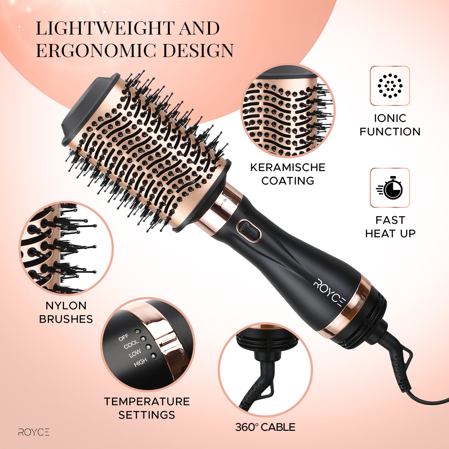 Royce ProStyler 4 in 1 Premium