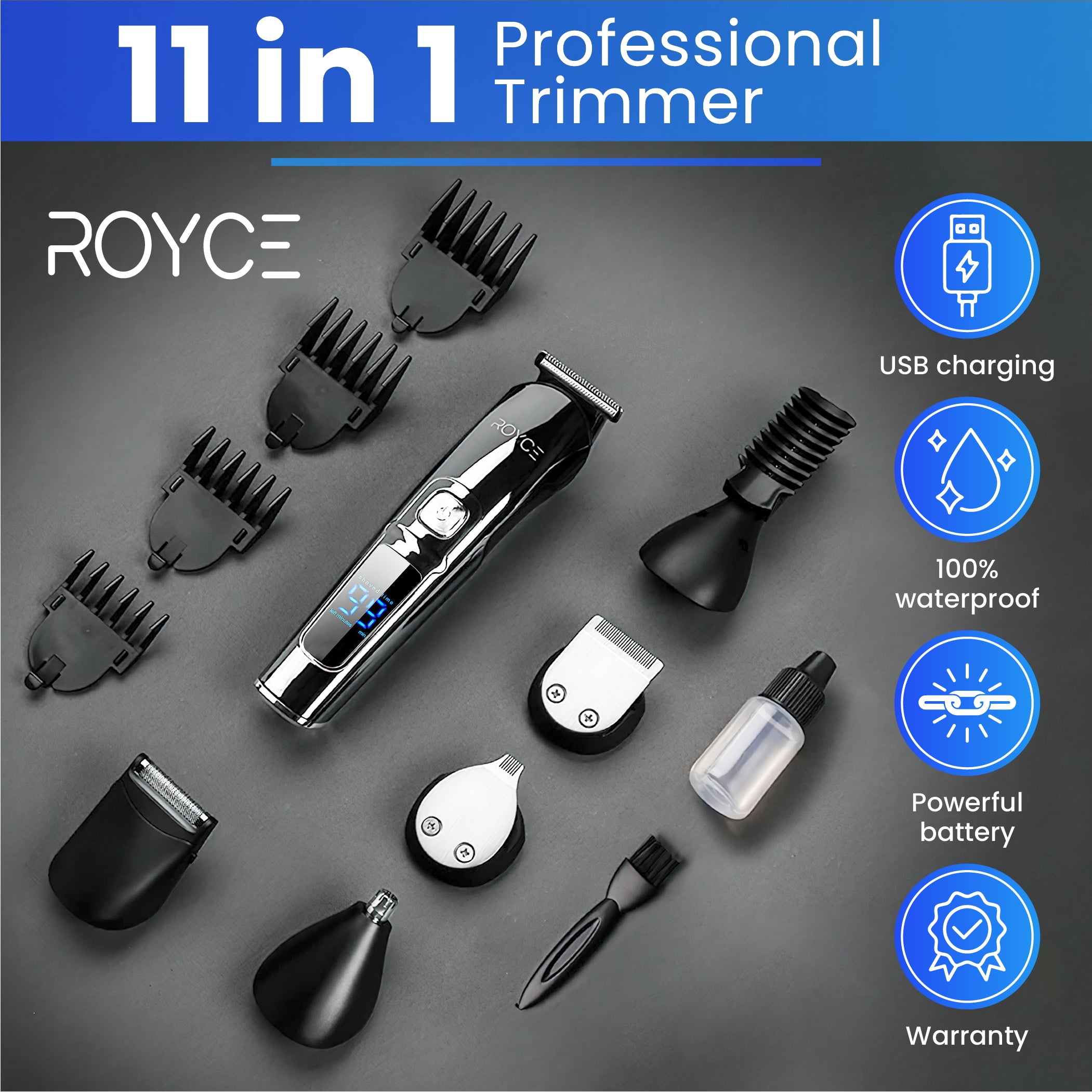 Royce 11 in 1 EliteGroom Series 900
