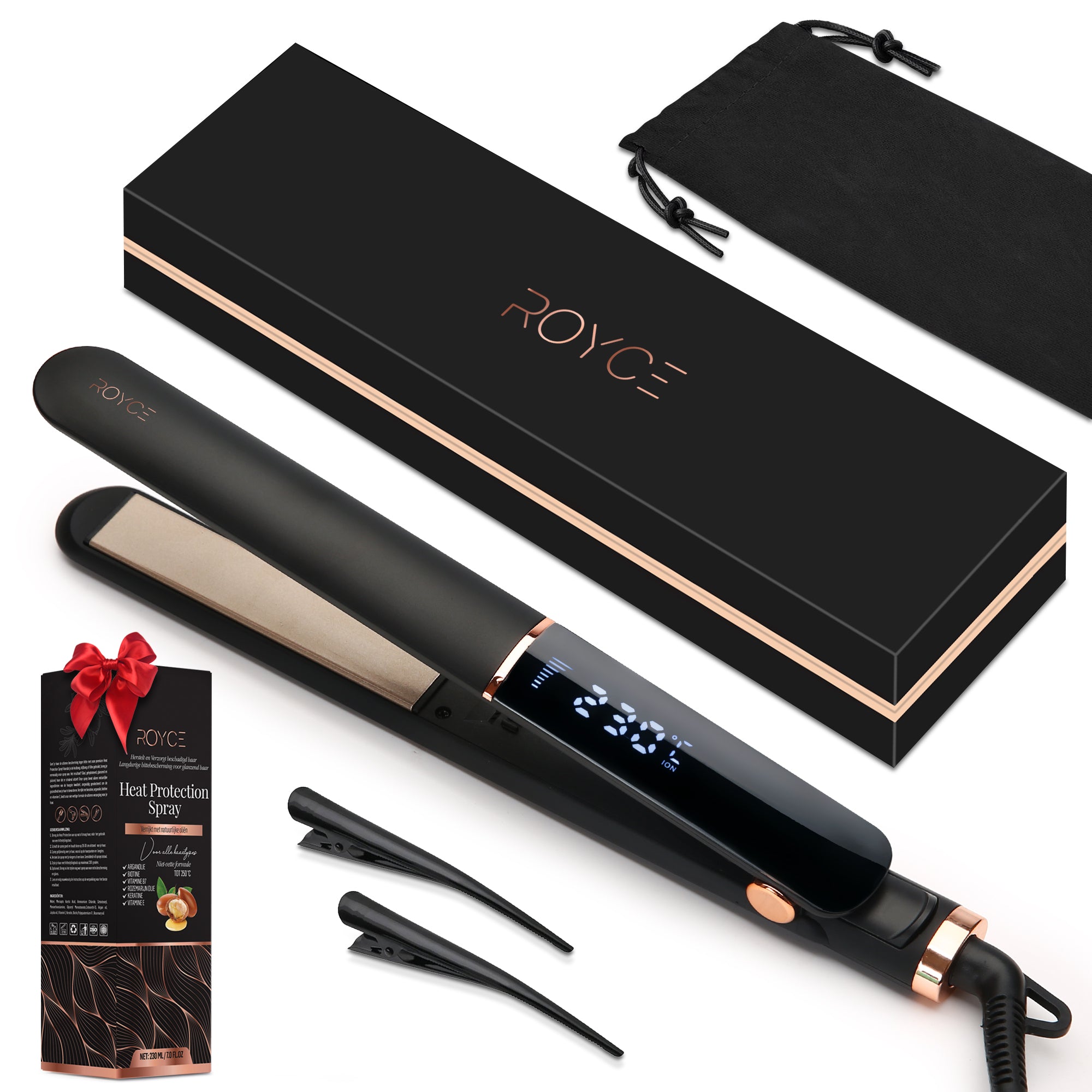 Royce 2 in 1 ProStyle Straightener