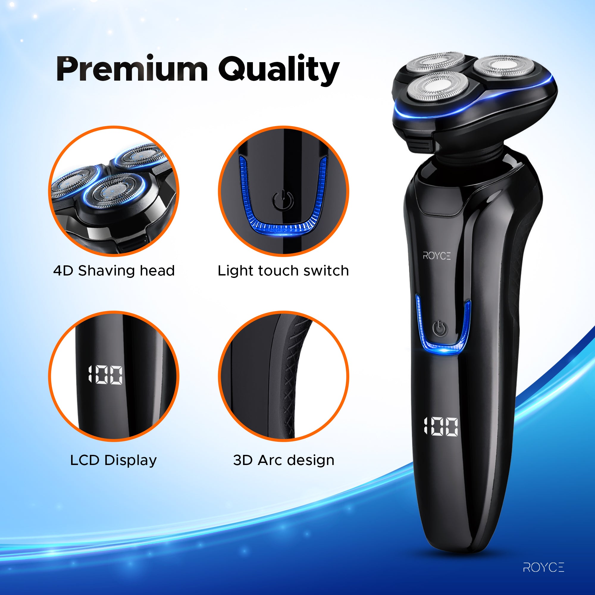 Royce ProShave scheerapparaat Master Series 1000