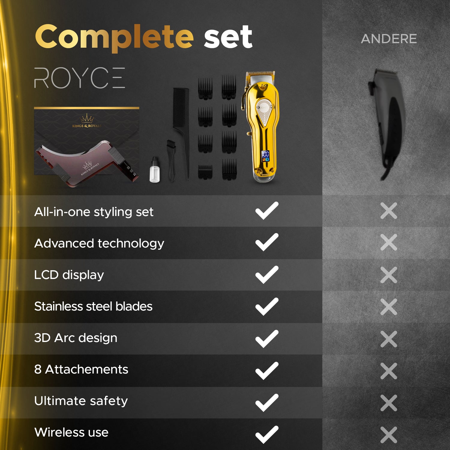 Royce Supreme ProStyle Series 1000